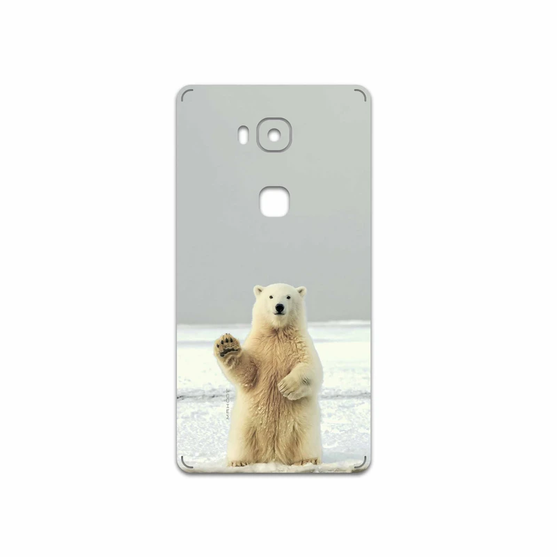 برچسب پوششی ماهوت مدل Polar bear مناسب برای گوشی موبایل آنر 5X