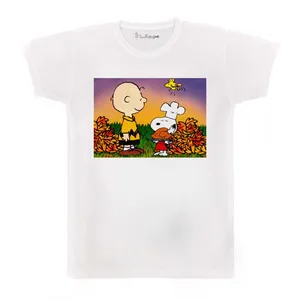 تی شرت بچگانه پرمانه طرح اسنوپی کد pmt.3671