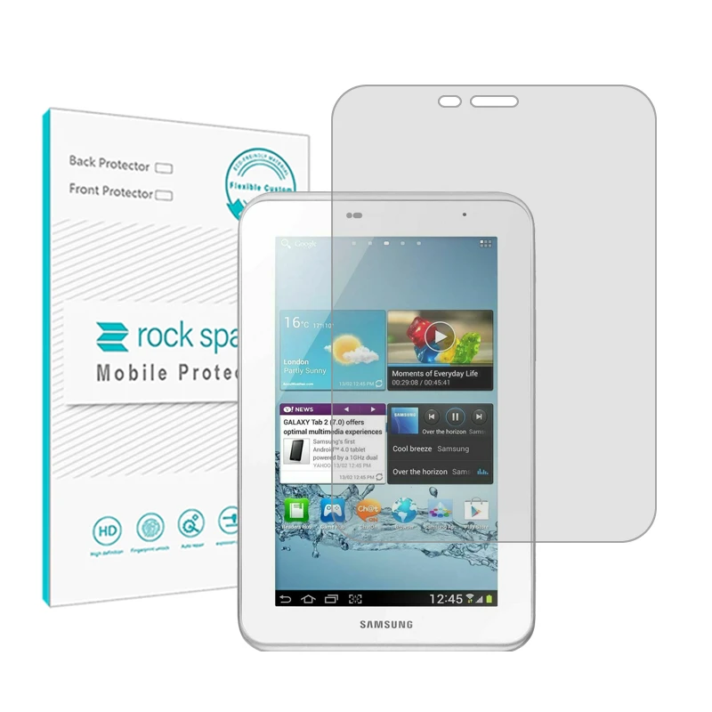 محافظ صفحه نمایش شفاف راک اسپیس مدل Hygel مناسب برای تبلت سامسونگ Galaxy Tab 2 7.0 P3100