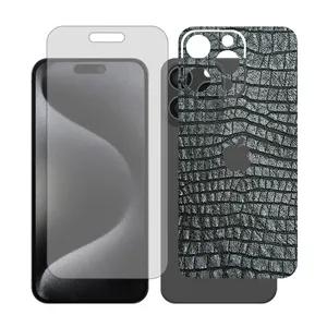 Glass Together model matte Screen Protector Suitable for Apple iPhone 16 Pro Max Mobile Phone with Back cover sticker