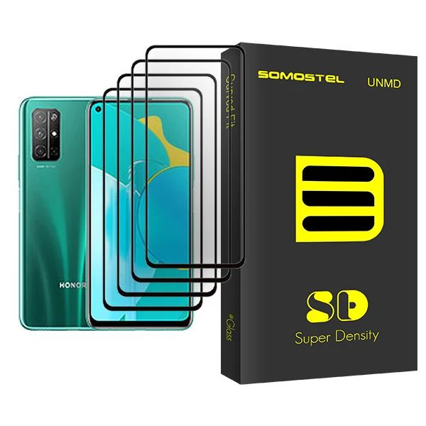 محافظ صفحه نمایش سوماستل مدل SD Glass MIX004 مناسب برای گوشی موبایل آنر 30S بسته چهار عددی