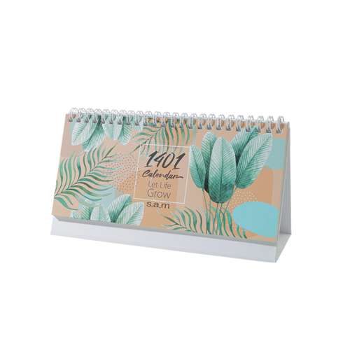 تقویم رومیزی سال 1401 سم طرح برگ