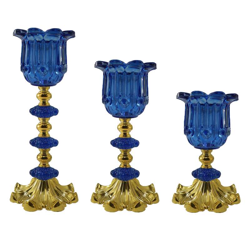 شمعدان مدل رومیزی ریحان کد 001 بسته 3 عددی شمعدان مدل رومیزی ریحان کد 001 بسته 3 عددی
