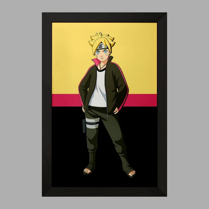 تابلو خندالو مدل بوروتو اوزوماکی انیمه بوروتو Boruto  کد 15759