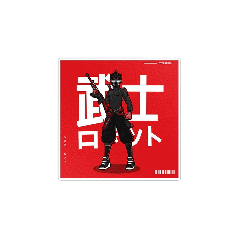    استیکر لپ تاپ ویندی دیزاین طرح ژاپن مدل 1496