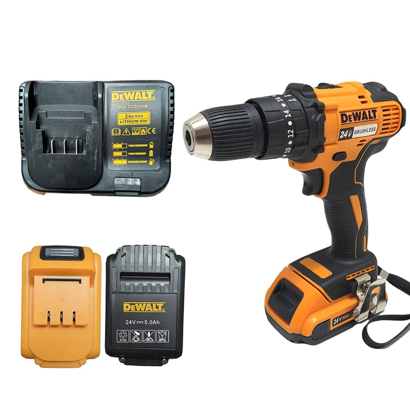 دریل پیچ گوشتی چکشی شارژی مدل A901