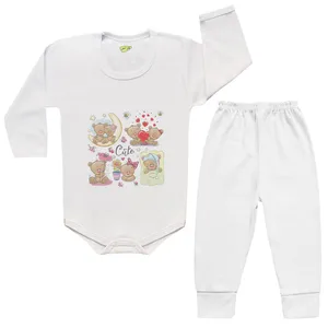 ست بادی و شلوار نوزادی کارانس مدل BST-3268