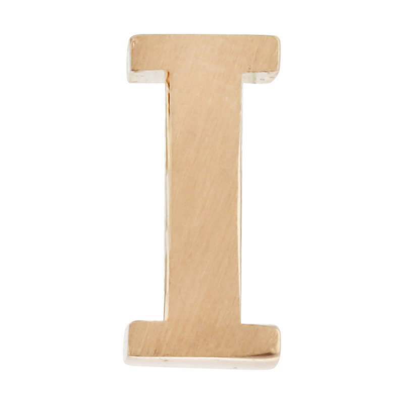 آویز گردنبند طلا 18 عیار زنانه مایا ماهک مدل MM1516 طرح حرف لاتین 3بعدی I