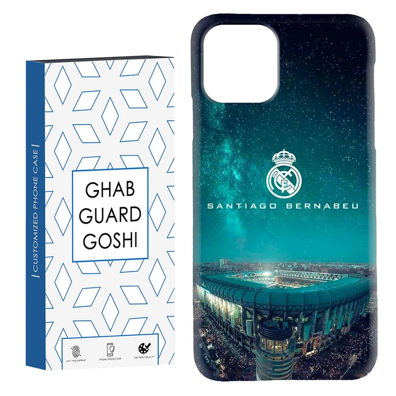 کاور قاب گارد گوشی طرح رئال مادرید کد Dimo-587 مناسب برای گوشی موبایل اپل  IPHONE 11