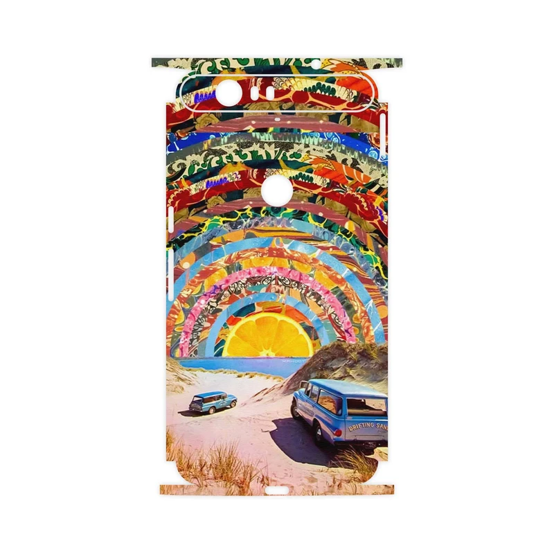 برچسب پوششی ماهوت مدل Collage of Orange Sky-FullSkin مناسب برای گوشی موبایل گوگل Nexus 6P