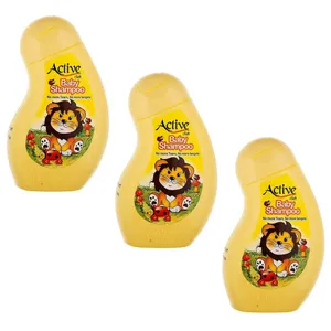 شامپو سر بچه اکتیو مدل Lion حجم 250 میلی لیتر بسته 3 عددی