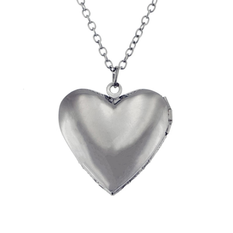 گردنبند زنانه مدل لاکت قلب 493