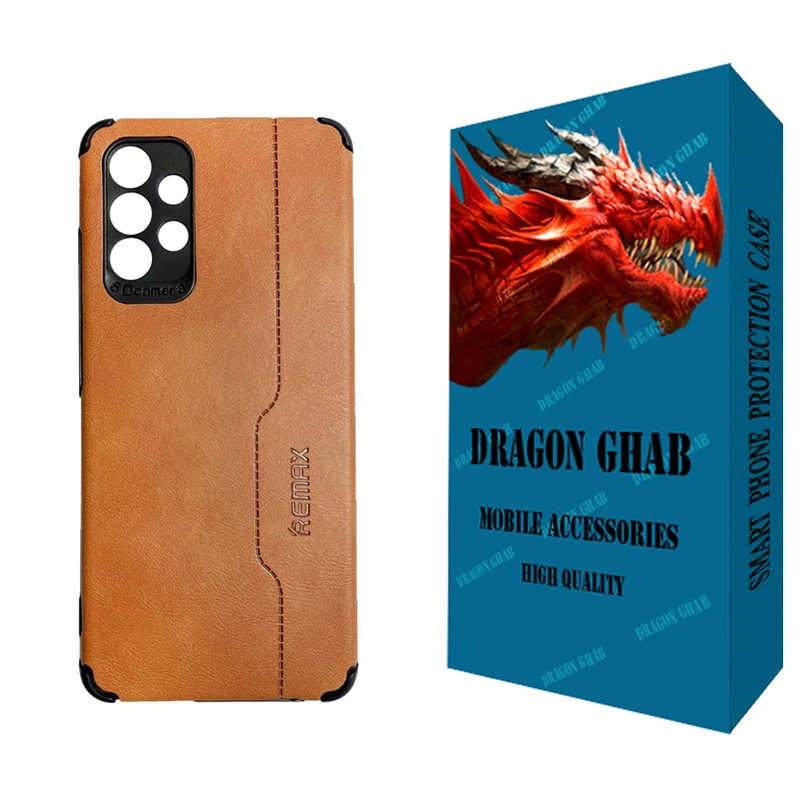 کاور دراگون قاب مدل چرم مناسب برای گوشی موبایل سامسونگ Galaxy A13 4G / A32 5G