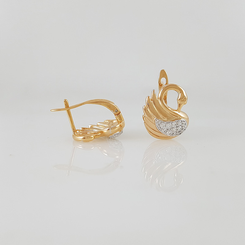 گوشواره زنانه ژوپینگ مدل 1627