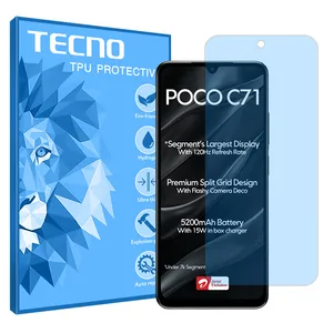 Tecno Resistant model matte anti-blue screen protector suitable for Xiaomi Poco C71 mobile phone
