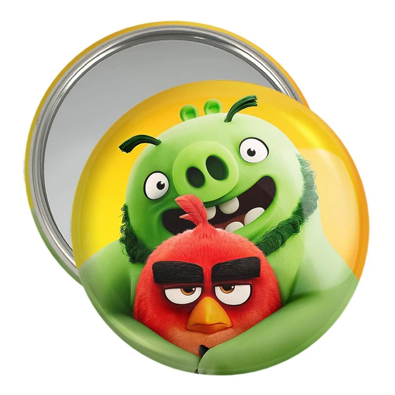 آینه جیبی خندالو مدل پرندگان خشمگین Angry Birds  کد 13867