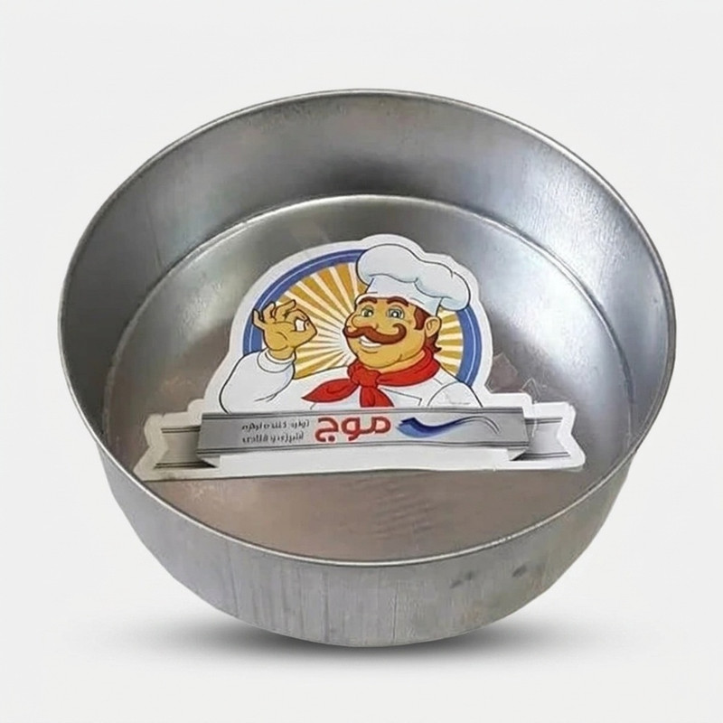 قالب کیک موج مدل گالوانیزه گرد کد 2810