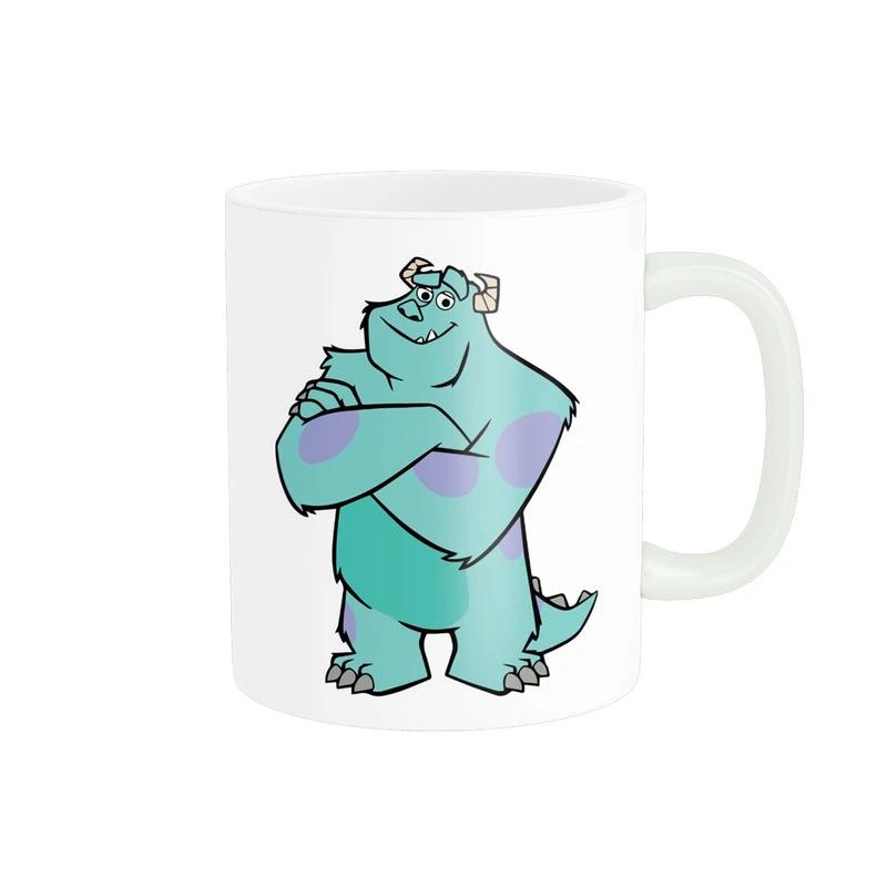 ماگ پادآفرین مدل کارتون کارخانه هیولا طرح مایک سالیوان و بو کد p2175