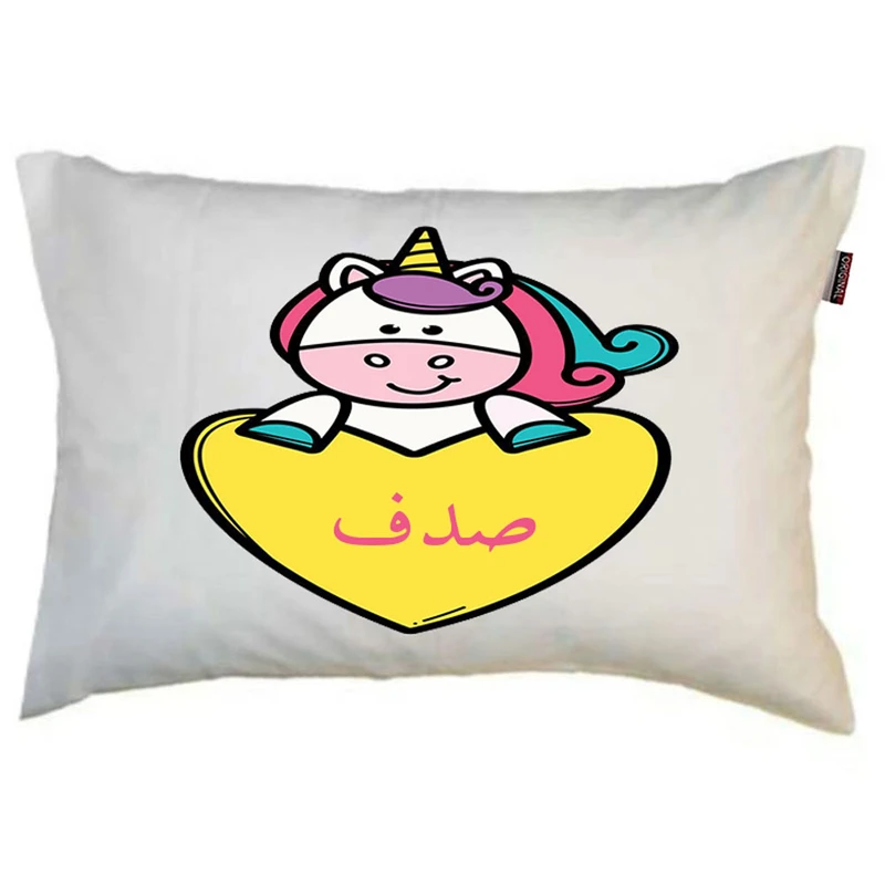 بالش ناریکو مدل کودک طرح دخترانه اسم صدف کد 0251