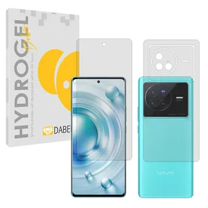 Daben Tough model Matte screen protector suitable for Vivo X80 mobile phone along with the back protector
