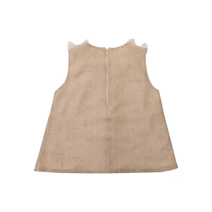 ست تاپ و شلوارک دخترانه فیورلا مدل گل پنبه 44007