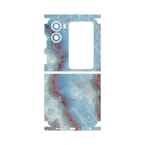 MAHOOT Blue_Ocean_Marble-FullSkin Cover Sticker for Oppo Find N2 Flip