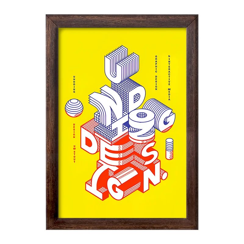 تابلو خندالو طرح Design کد F6394