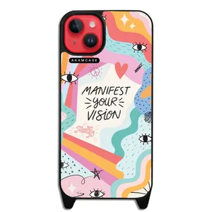 AKAM AMCWLA15PLUS-GOOD VIBES3 Cover For Apple iPhone 15 Plus