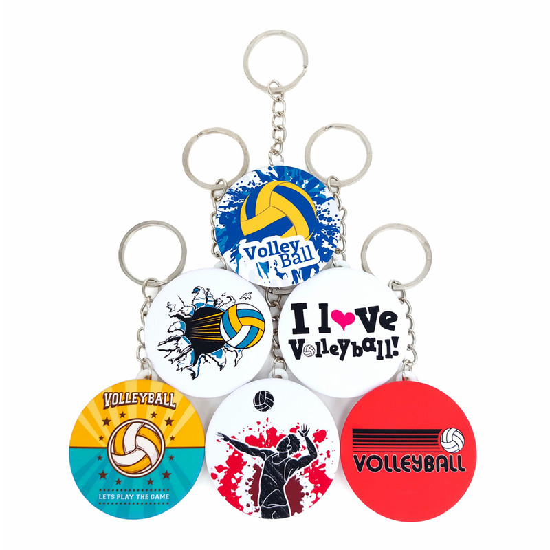 جاکلیدی خندالو مدل والیبال کد 335B مجموعه 6 عددی