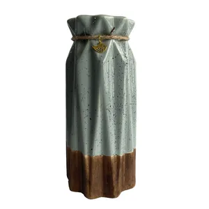 گلدان دکوری مدل چوب 3