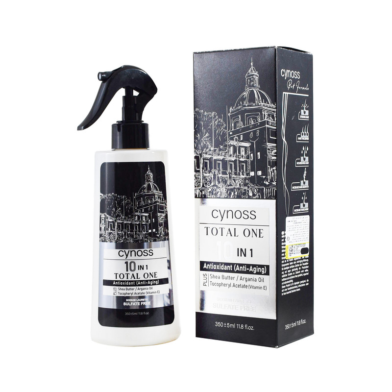 لوسیون نرم کننده مو سینوس مدل Q 10 مناسب انواع مو حجم 350 میلی لیتر