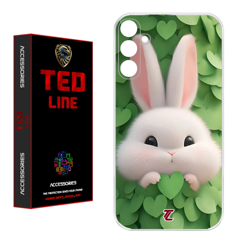 کاور تد لاین طرح خرگوش پشمالو 1109 مناسب برای گوشی موبایل سامسونگ Galaxy A14