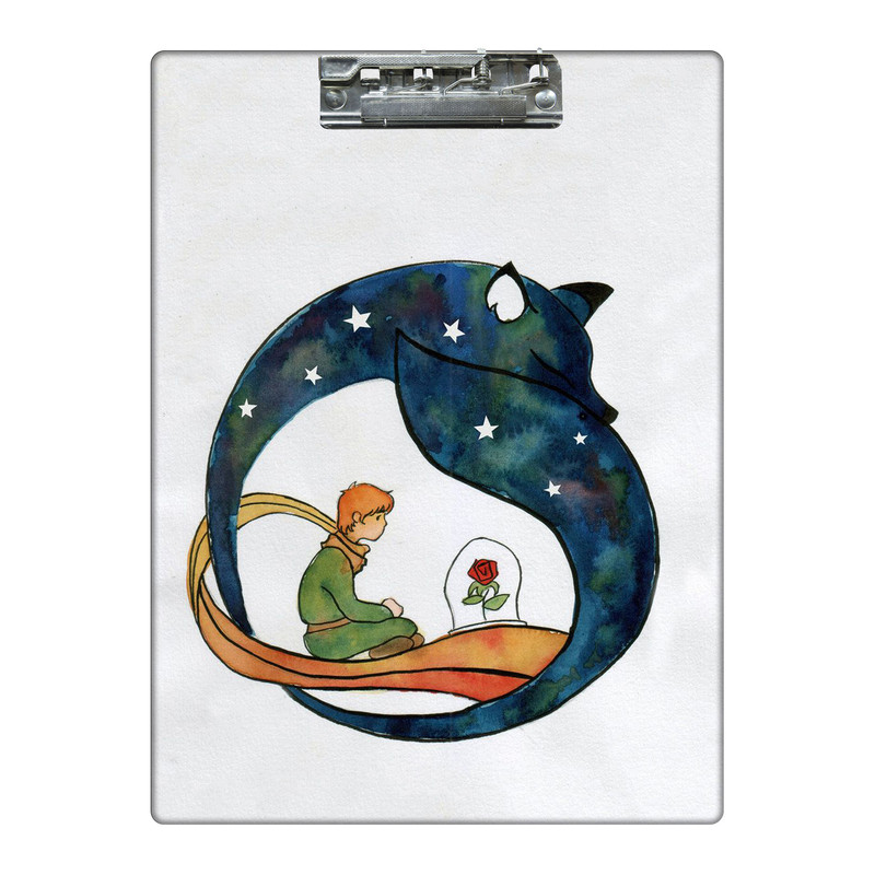 تخته شاسی طرح شازده کوچولو کد 2871057 سایز A4