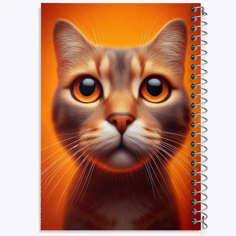 دفتر لیست خرید 50 برگ خندالو طرح گربه (Cat) کد N1478