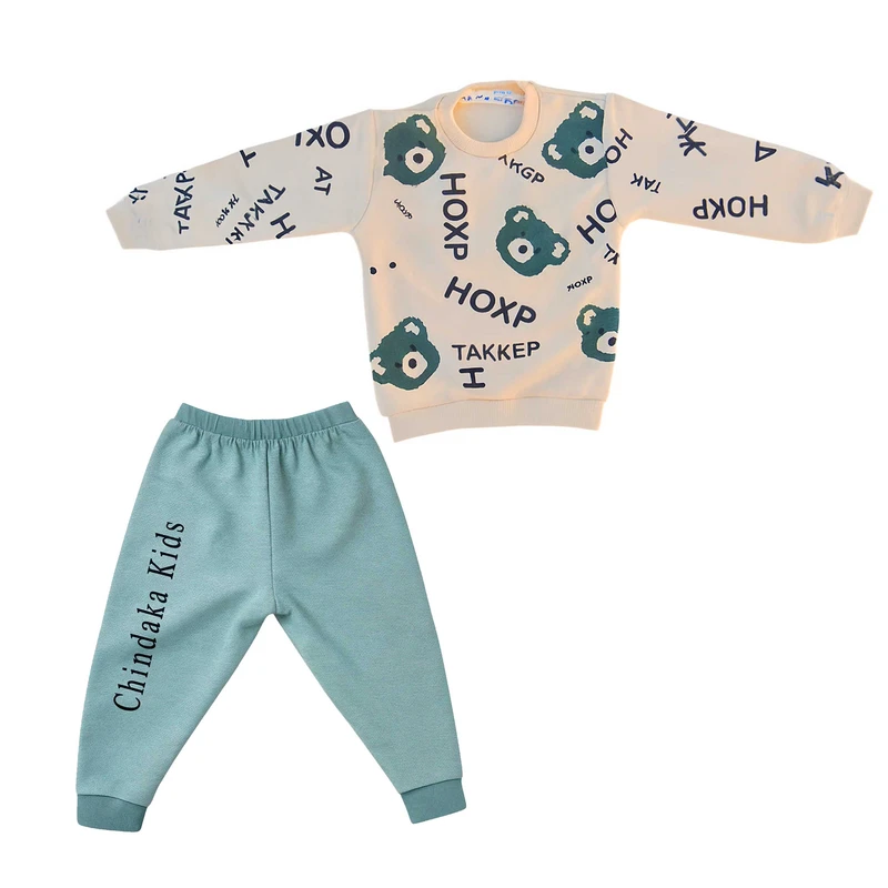 ست سویشرت و شلوار راحتی بچگانه مدل تدی