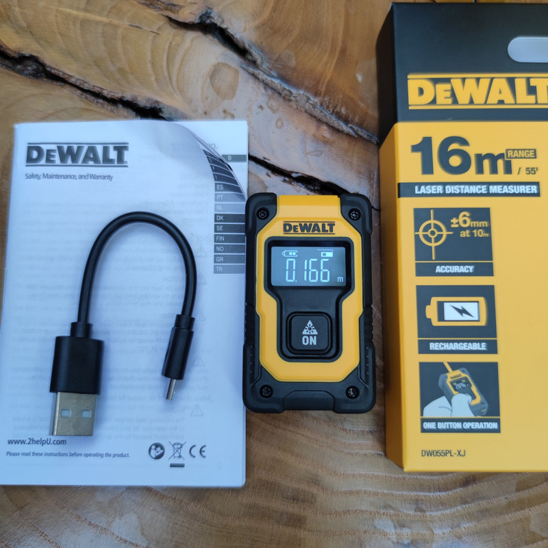 متر لیزری دیوالت مدل  DW055PL-XJ