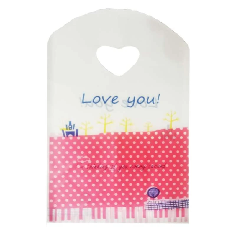 کیسه خرید طرح عشق مدل LU1 بسته پنجاه عددی