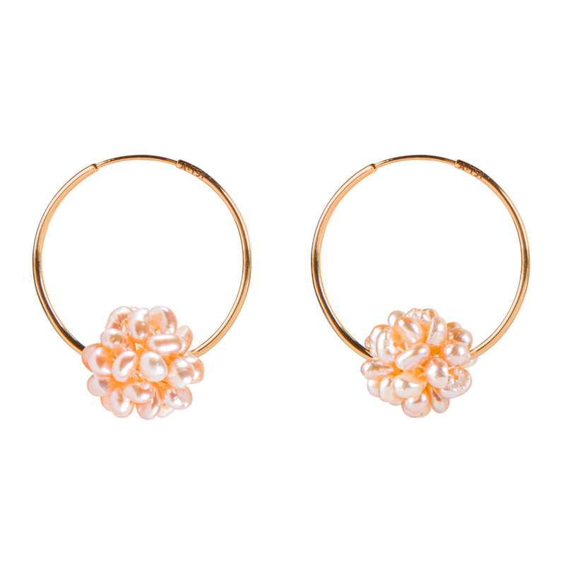 گوشواره طلا 18 عیار زنانه ریسه گالری مدل آریل 3082