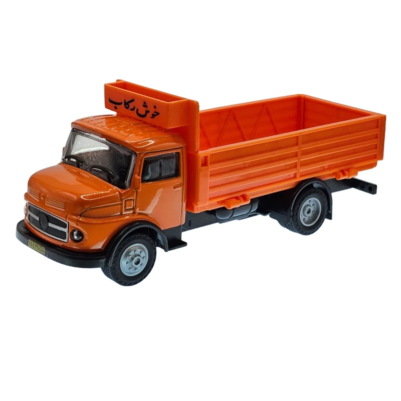 ماکت کامیون ناب سل مدل بنز مایلر دماغ دار طرح خوش رکاب