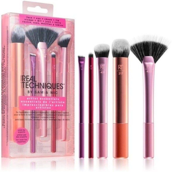 ست برس ارایشی ریل تکنیکس مدل artist essentials مجموعه 5 عددی -  - 3