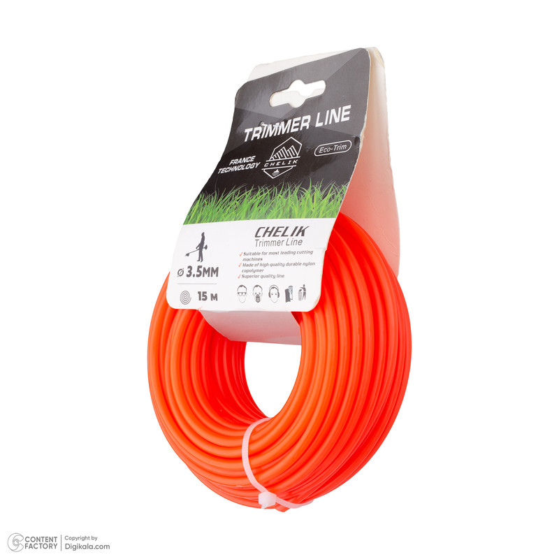 نخ علف تراش تریمر لاین مدل گرد کد 3.5mm-15m-T نخ علف تراش تریمر لاین مدل گرد کد 3.5mm-15m-T