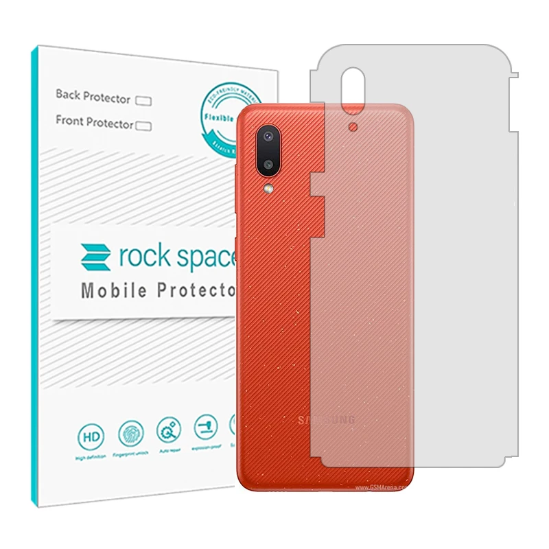 محافظ پشت گوشی شفاف راک اسپیس مدل HyGEL مناسب برای گوشی موبایل سامسونگ Galaxy M02