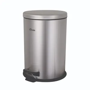 سطل زباله پدالی مدل تمام استیل