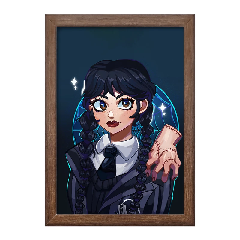 تابلو خندالو طرح ونزدی (Wednesday) کد F2469