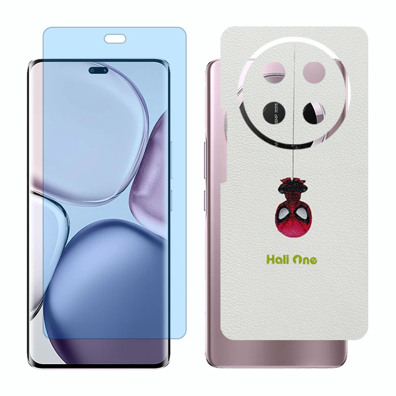 محافظ صفحه نمایش آنتی بلو گلس مدل Together مناسب برای گوشی موبایل آنر X9c به همراه برچسب پوششی