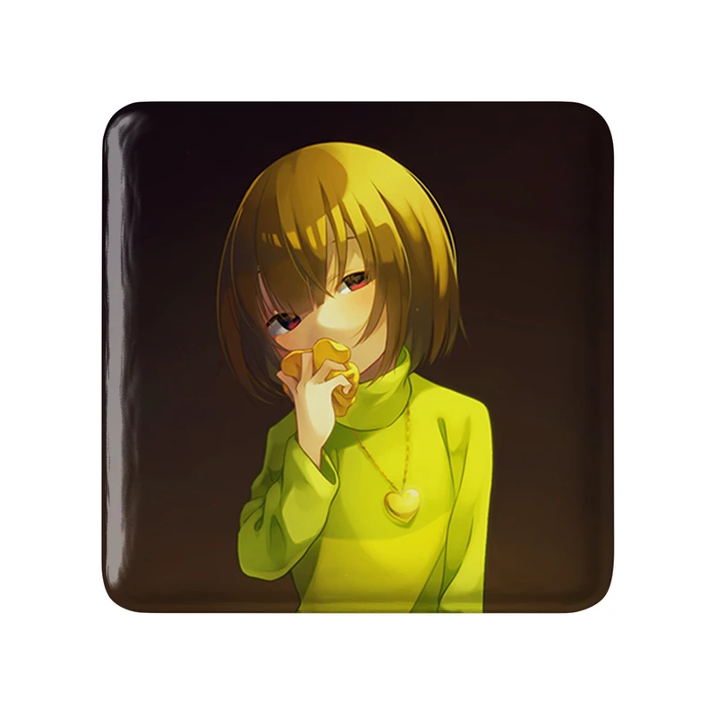 مگنت خندالو طرح بازی آندرتیل (Undertale) مدل مربعی کد 31719
