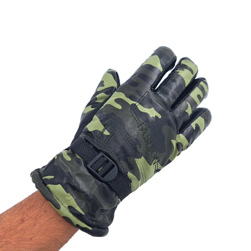 دستکش موتورسواری مدل چریکی طرح FASHION کد 1020