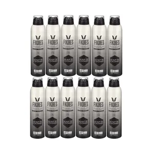  اسپری خوشبو کننده بدن مردانه فیکورس مدل La Nuit De Lhomme حجم 200 میلی لیتر مجموعه 12 عددی
