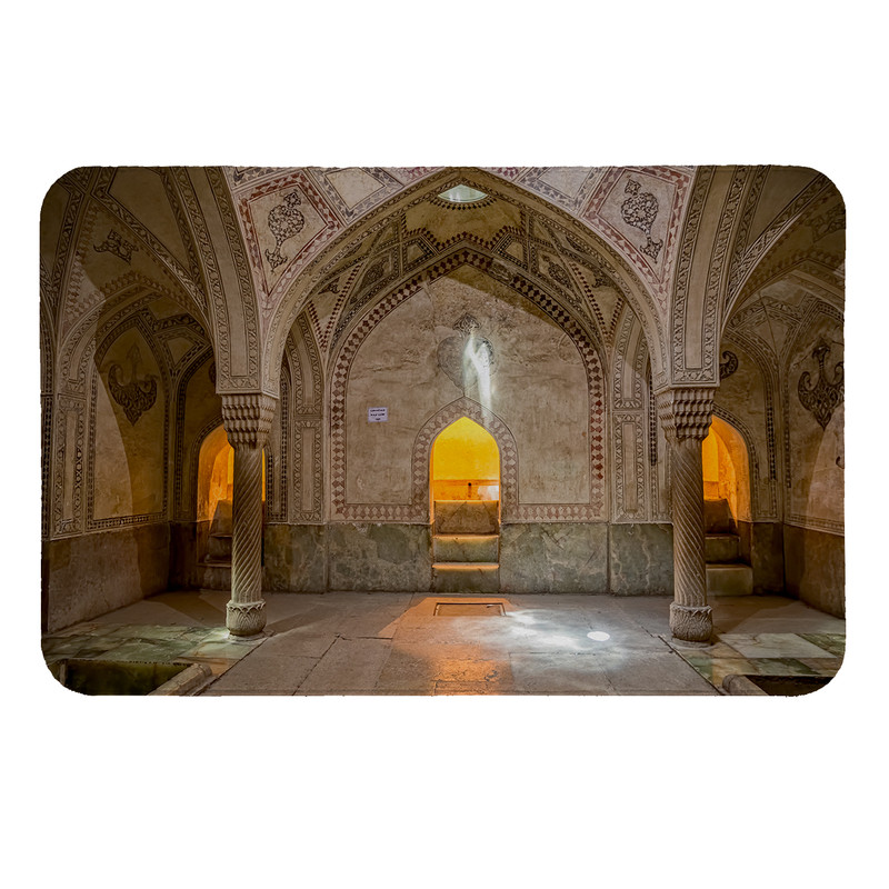 پادری  طرح حمام فین کد 168 سایز 50 × 70 سانتی متر