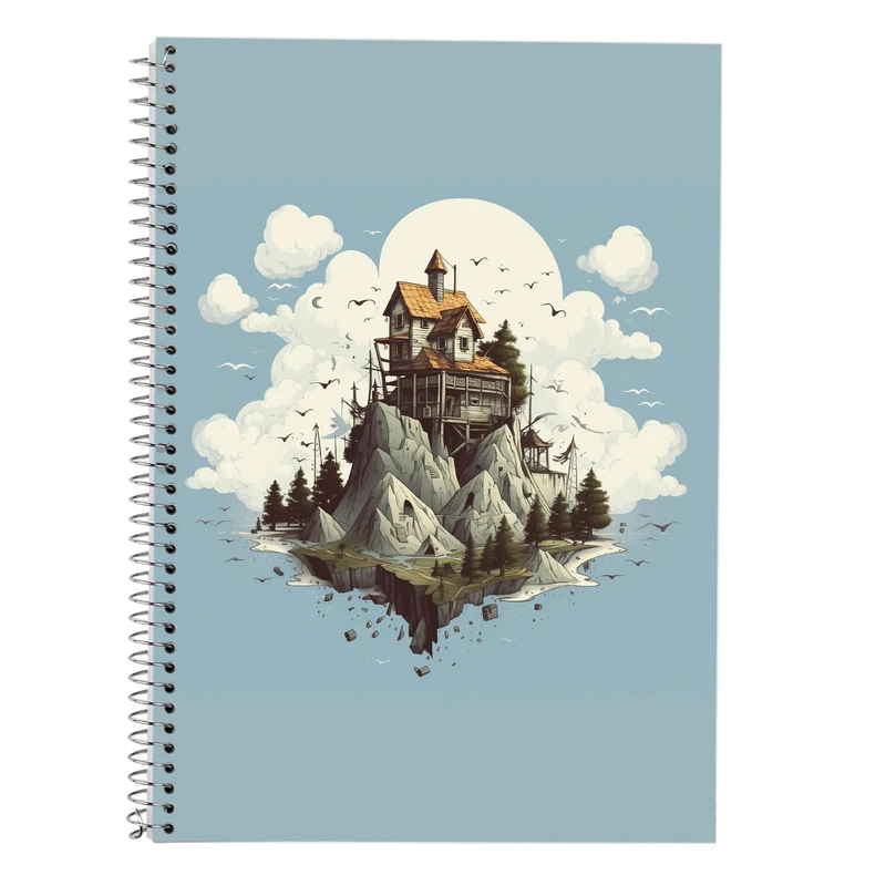 دفتر لغت 50 برگ مدوپد طرح Ghibli کد DF2375